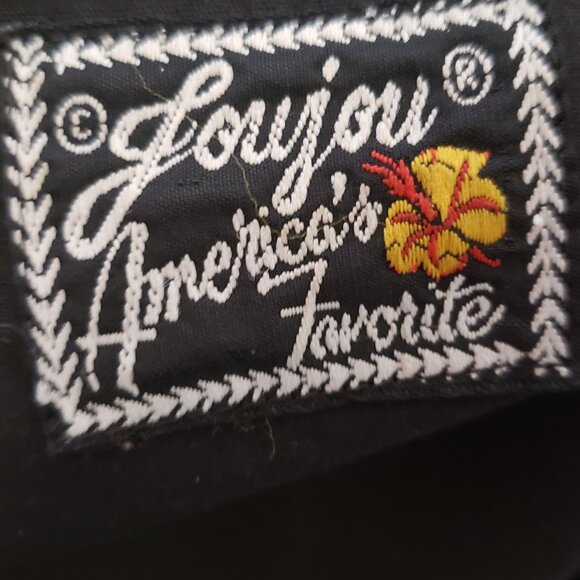 80s 90s VTG Women's Vest L Joujou Black Beaded Boho Earthy Gothic Folk Indie Mod - Picture 5 of 6